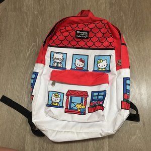 Loungefly loves Hello Kitty Backpack Hello Kitty House Bag Backpack